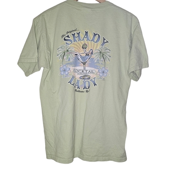 St. Thomas Virgin Islands Shady Lady Tee Shirt Size Medium - Picture 1 of 6